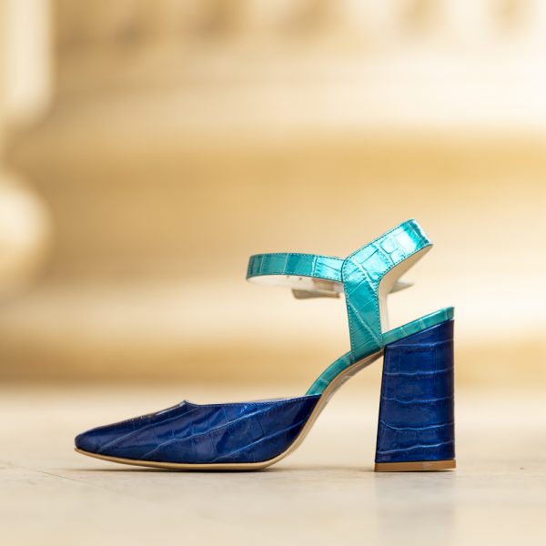 Pantofi Dama Cu Toc Gros Jolie Fantezie - imagine 5