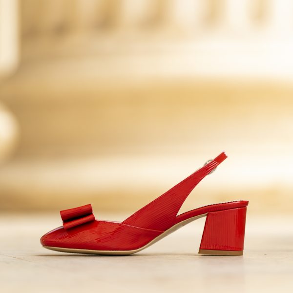 Sandale Dama din Piele Naturala Joy Corai - imagine 4