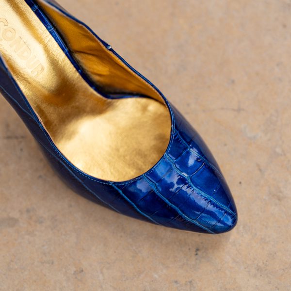 Pantofi Stiletto Adele Cobalt - imagine 3
