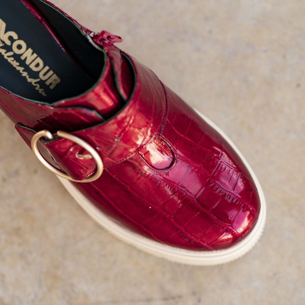 Saboti Dama Makara Royal Red - imagine 3