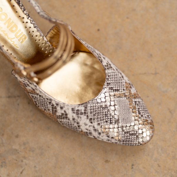 Pantofi Dama Cu Toc Gros Fantasy Amazing - imagine 2