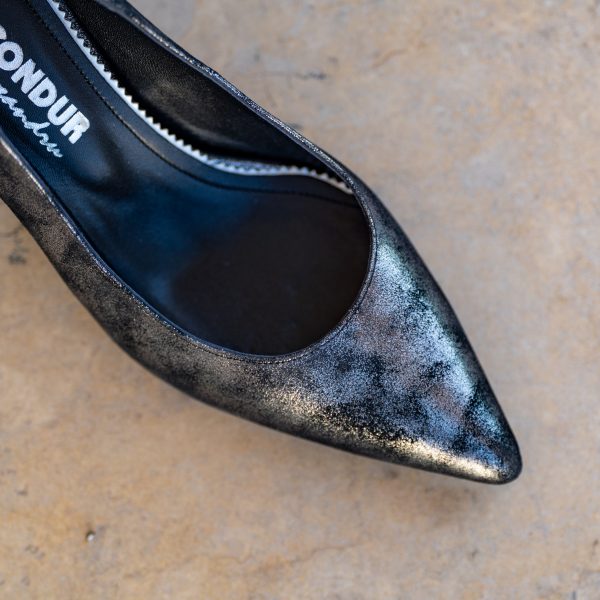 Pantofi Dama Toc Gros Nour Black - imagine 3