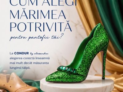 La CONDUR by alexandru, eleganta incepe cu potrivirea perfecta.